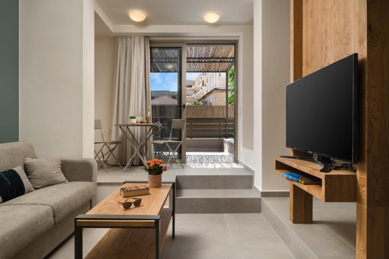 Dimitra Central Apts 干尼亞 外观 照片