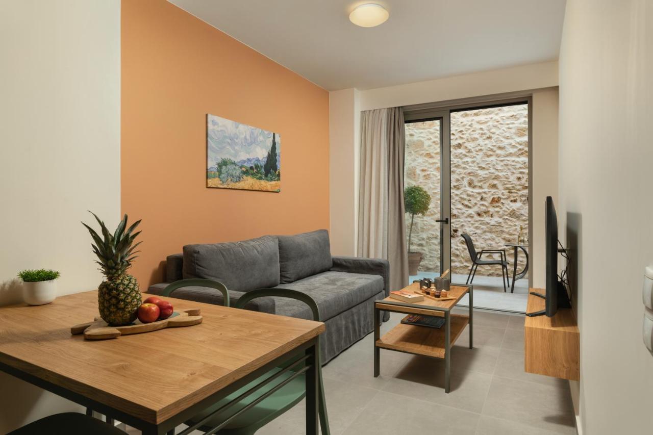 Dimitra Central Apts 干尼亞 外观 照片